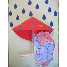 Paddington met paraplu