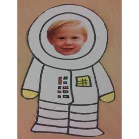 Ik als astronaut