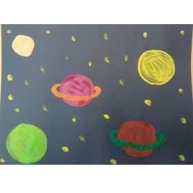 Planeten schilderen
